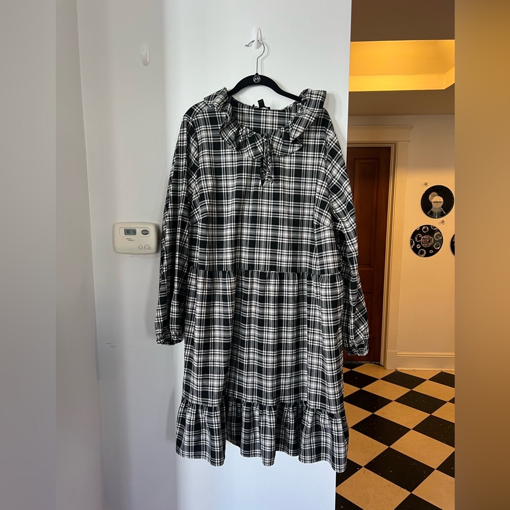 Size 24/ 4X plaid dress from ASOS